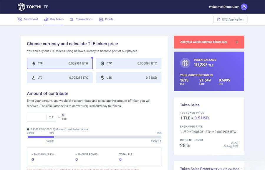 TokenWiz：PHP+Laravel 构建的 ICO 与 STO 代币销售管理系统源码 图片3