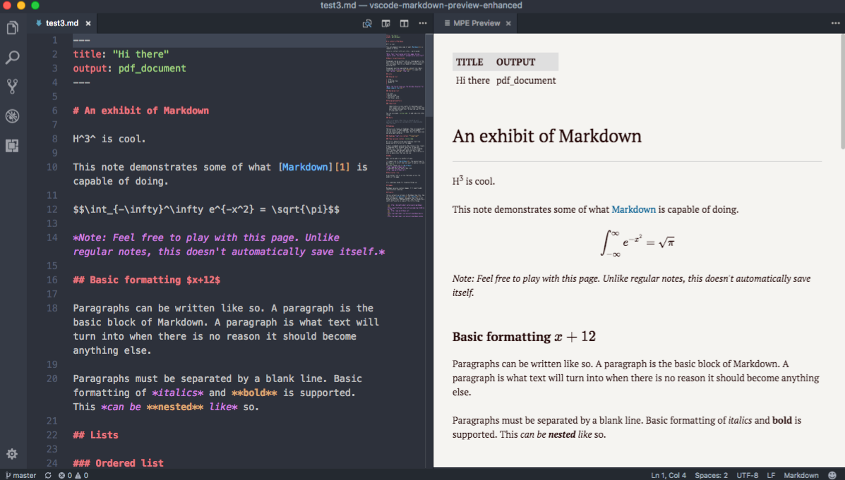 VS Code Markdown 预览增强扩展源码