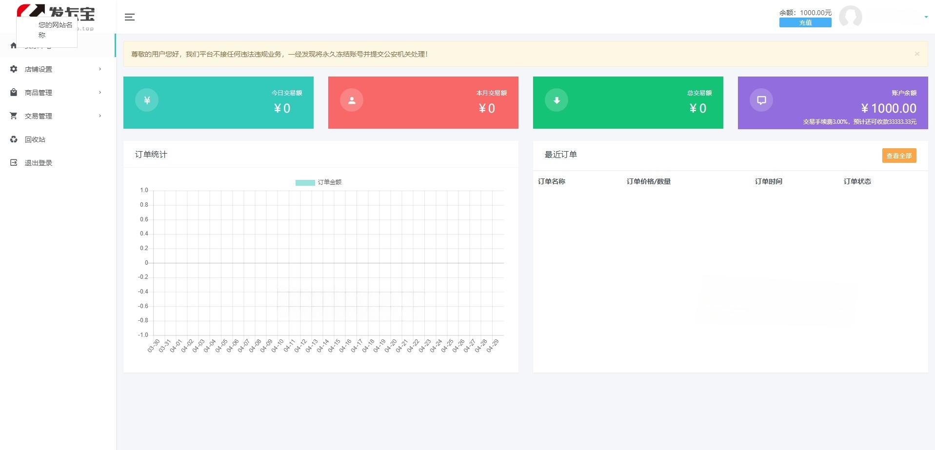 发卡宝PHP自动发卡系统源码 支持自营与商户入驻双模式 图片2