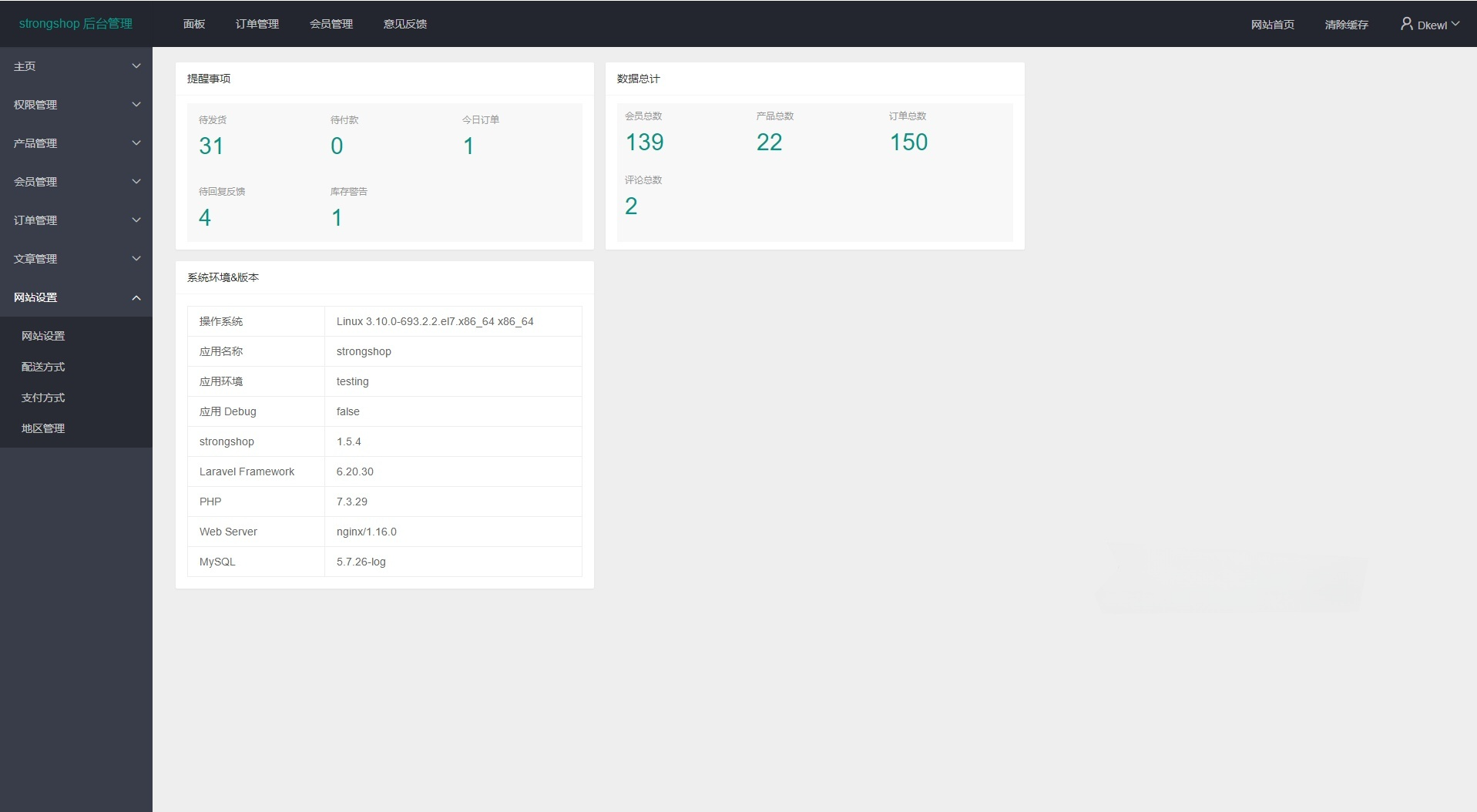 PHP Laravel 跨境商城 StrongShop 源码 图片2