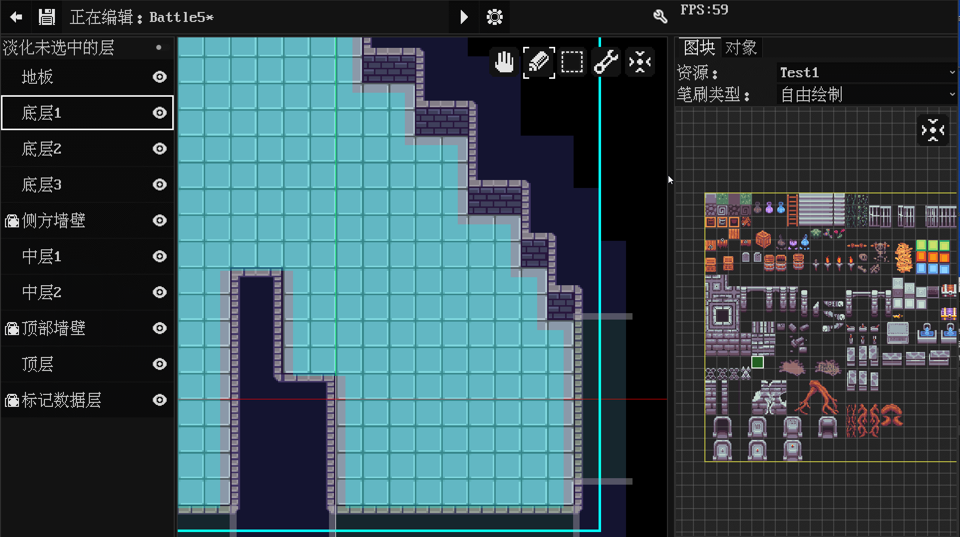 Godot 引擎 2D 像素地牢射击 RogueLike 游戏源码《枪火地牢》 图片5