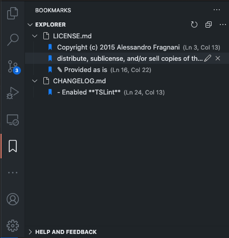 VS Code 书签扩展源码：代码导航工具 图片2