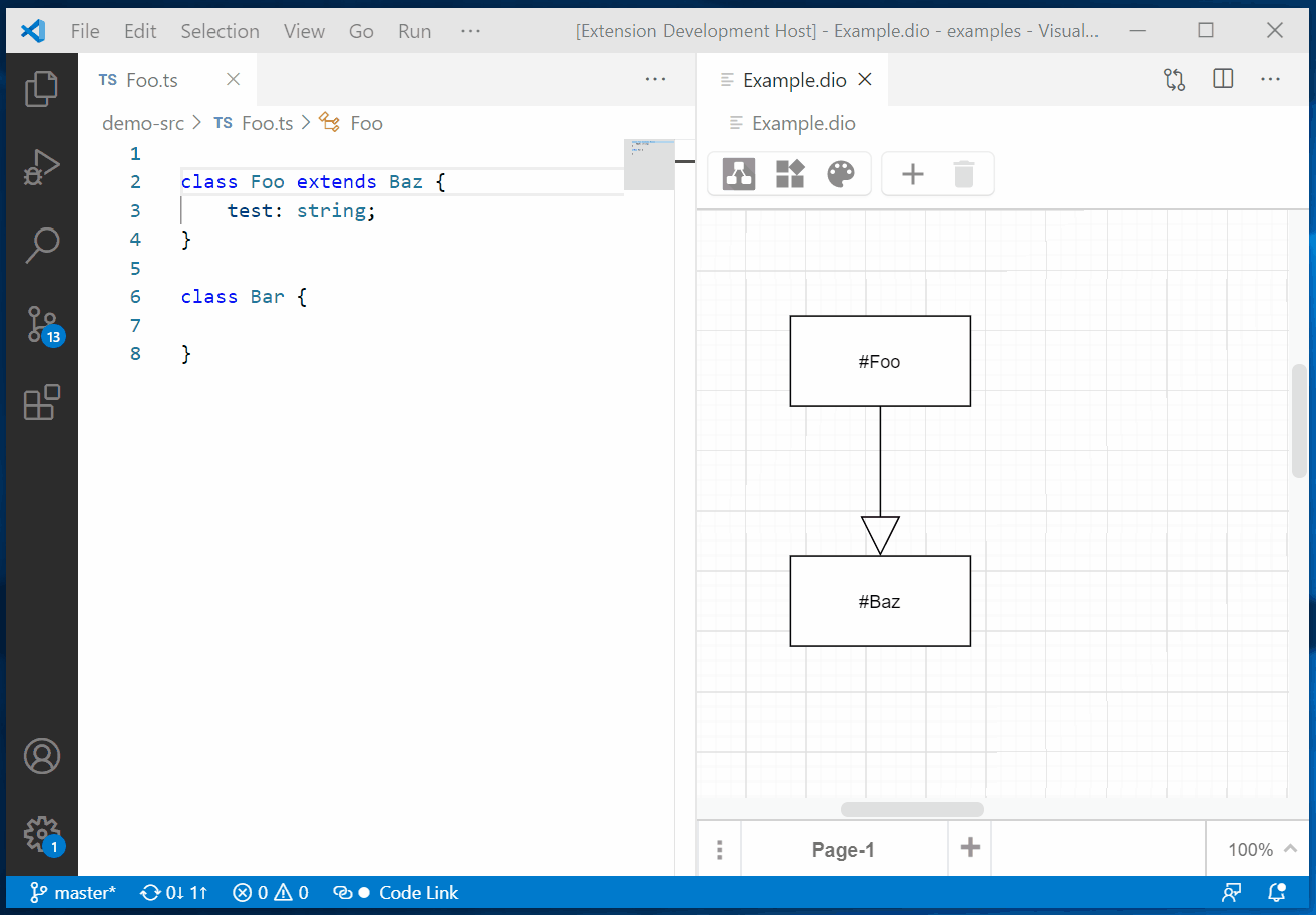 VS Code 扩展图表编辑工具：Draw.io 集成源码
