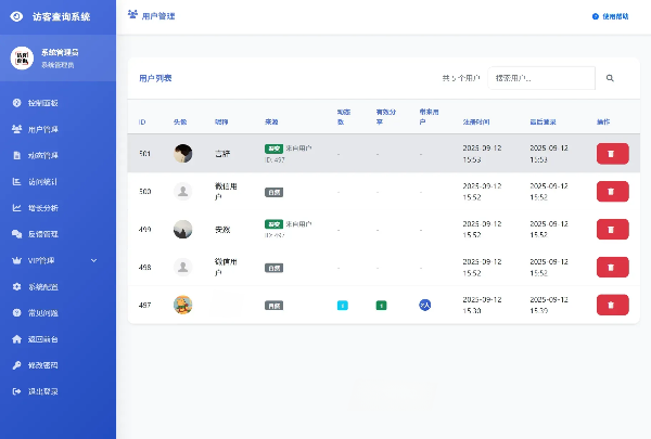 微信朋友圈访客记录系统修复版 PHP 源码 图片4